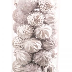 Set 30 bolas Prateado | Homeart - Design e Decoração de Interiores | 19000765