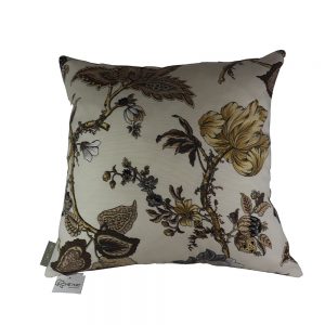 Almofada Linho Brown Flowers | Homeart - Design e Decoração de Interiores | 18000482