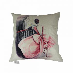 Almofada Linho Rose Dress | Homeart - Design e Decoração de Interiores | 18000482