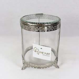 Pote com Rebordo Prateado | Homeart - Design e Decoração de Interiores | 19000463