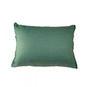 Almofada Verde com Franja | Homeart - Design e Decoração de Interiores | 19000742