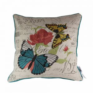 Almofada Linho Butterfly | Homeart - Design e Decoração de Interiores | 18000483