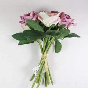 Bouquet de Rosas cor malva e rosa claro Artificial | Homeart - Design e Decoração de Interiores | 19000624