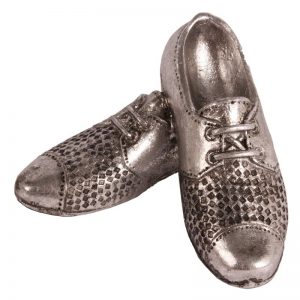 Sapatos Poliresina Prateados | Homeart - Design e Decoração de Interiores | 19000872