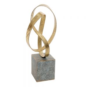 Decoração Abstrata em Metal | Homeart - Design e Decoração de Interiores | 19000933