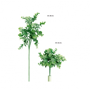 Pé de Eucalipto - Alto Pé de Eucalipto artificial com toque natural, imitação perfeita de natural, muito bonito para arranjos florais