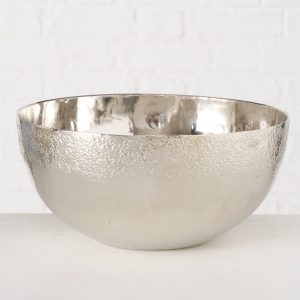 Taça em Alumínio Prateada Bonita teça em alumínio prateada Muito bonita para utilizar com arranjos florais em centros de mesa