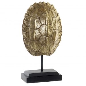 Figura/Peça Decorativa Carapaça Bonita peça/escultura em MDF e Resina Carapaça de Tartaruga