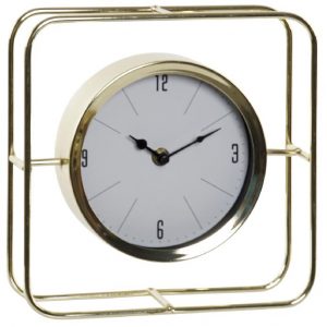 Relógio em Metal Dourado Bonito relógio com estrutura em Metal Dourado