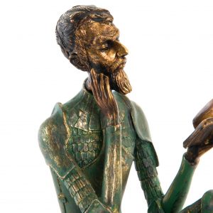 Estatueta/Figura D. Quixote Bonite escultura em resina D. Quixote
