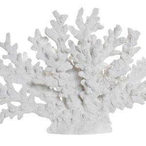 Coral Branco em Resina Grande Coral Branco Muito bonito Em Resina