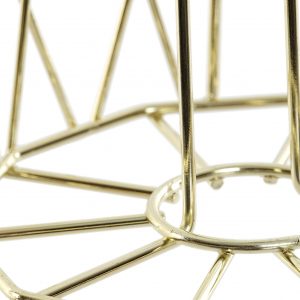 Suporte para Rolo de Cozinha Suporte em metal dourado para rolo de cozinha Muito útil e elegante