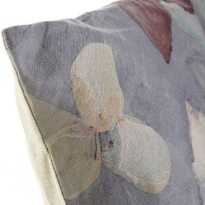 Conjunto de 2 Almofadas Papoilas e Borboletas Conjunto de 2 bonitas almofadas decorativas Flores Papoilas e Borboletas Poliester (inclui enchimento) Preço do conjunto (cada almofada fica a 14.50€)