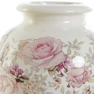 Jarra Cerâmica com Flores Bonita Jarra em Cerâmica com pintura de flores