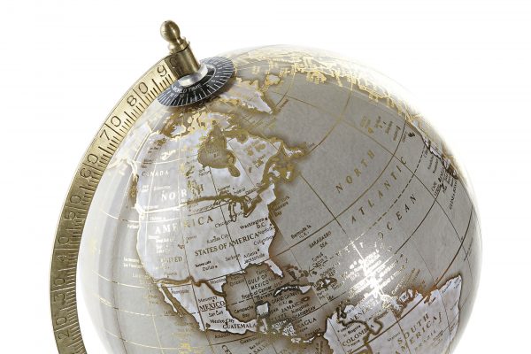 Globo com Base em Madeira