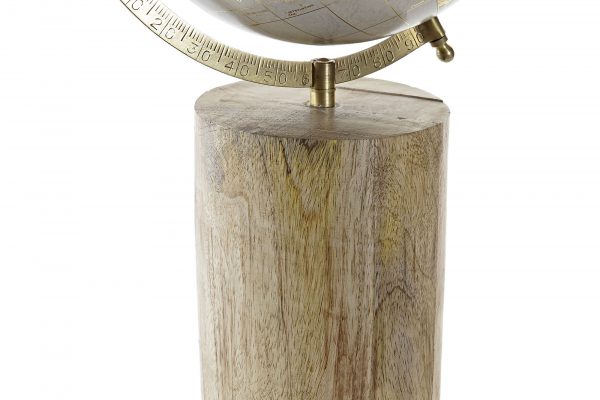 Globo com Base em Madeira