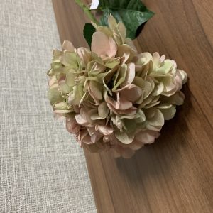 Hortência Rosa Claro Bonito pé de flor com aspeto e toque natural Em rosa claro