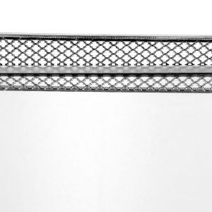 Tabuleiro Retangular com Espelho - Médio Bonito tabuleiro em formato retangular com espelho no interior Prateado