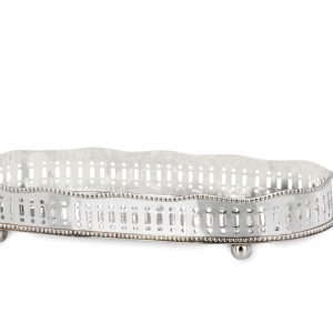 Tabuleiro Cobre/Latão Oval – Médio Bonito Tabuleiro com Gravação Material de Alta Qualidade e Durabilidade