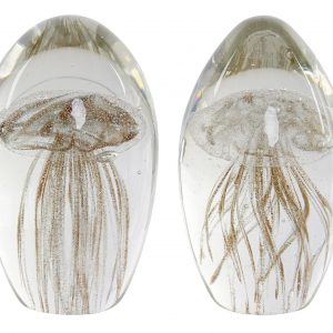 Pisa Papéis Medusa - Bege Pisa Papéis com imagem Medusa (Modelo Aleatório) Cor: Bege | Em Vidro