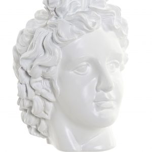 Figura Decorativa Busto - Mitologia Figura Busto em Resina - Branca