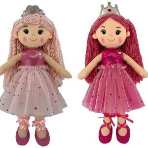 Boneca de Trapos - Rosa Claro Bonita Boneca de Trapos Princesa Cor: Rosa Claro