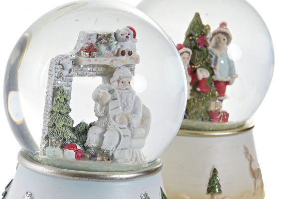 Globo/Caixa Musical de Natal - Branco