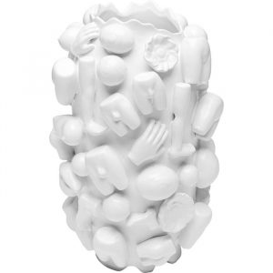 Jarra Body Parts 37 Cms Bonita e diferente jarra com partes do corpo Em Cerâmica lacada a branco