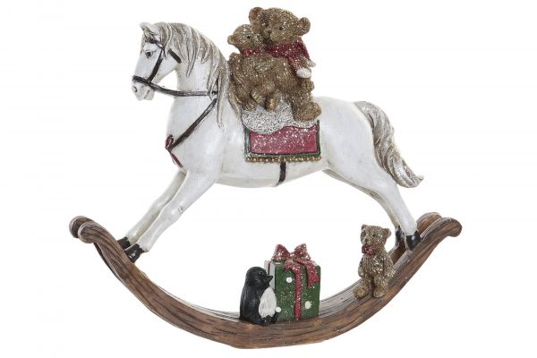 Cavalo de Baloiço em Resina