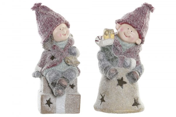 Figura Cerâmica LED Grandes Dimensões - Menina