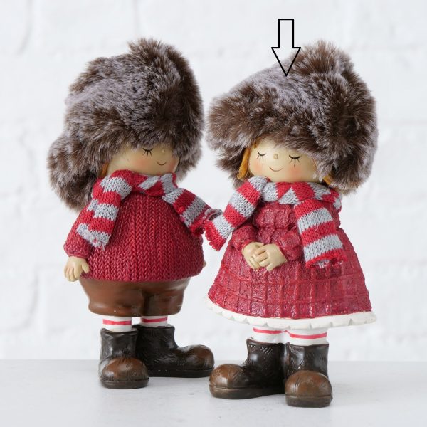 Figura Menina com Gorro