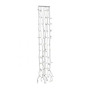 Cascata de Luzes LED – 120 L Bonita cascata de luxes led 120 Luzes 1.50 Mts de comprimento Fio Verde Escuro Com Timer