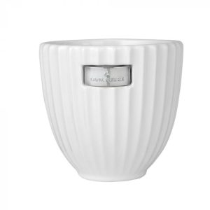 Jarra Cerâmica Branca Bonita e elegante jarra/vaso Em cerâmica branca