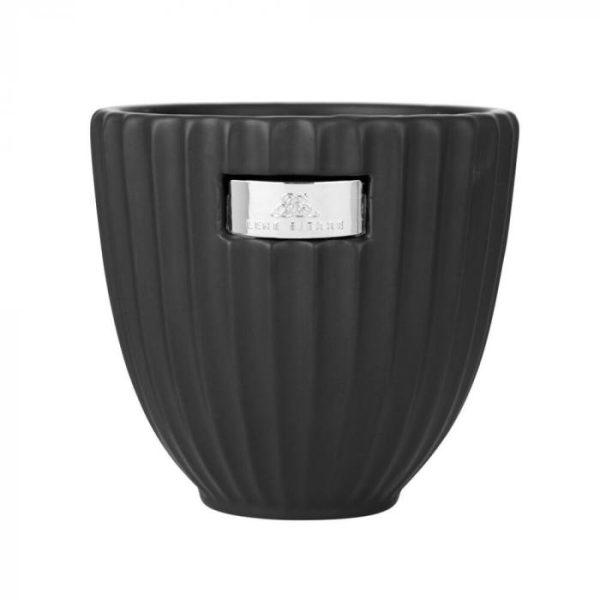 Bonita e elegante jarra/vaso Em cerâmica preta