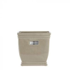 Jarra Cerâmica - Classic (Bege) Bonita e elegante jarra/vaso em cerâmica bege