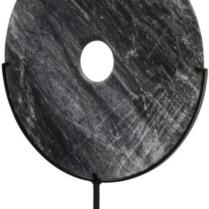 Peça Decorativa em pedra natural – Preto/Cinza Bonita peça decorativa em pedra natural Devido à produção artesanal, poderá haver variações de acabamento/cor.