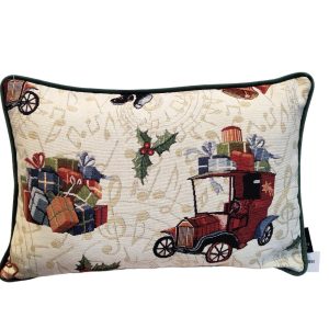 Almofada Decorativa - Presentes 30X50 Bonita almofada com Padrão Presentes Costa tecido liso