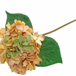 Flor Artificial – Hortência Laranja Bonita Flor Artificial – Hortência Com toque e aspeto natural