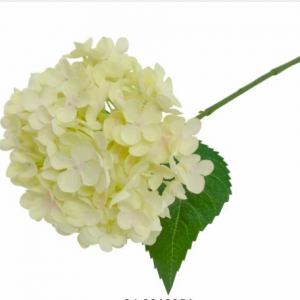 Pé de Hortênsia - Bege Pé de flor hortência Artificial, toque e aspeto natural