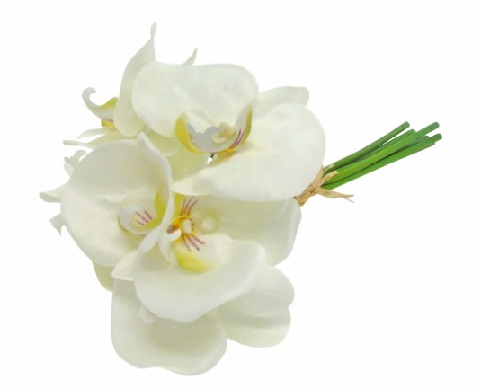 Flor Artificial - Ramo Flores Orquídea