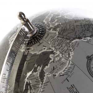 Globo Terrestre Metal e PVC Bonito Globo decorativo