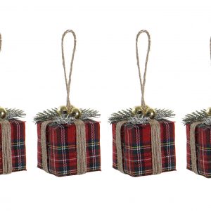 Pendente Presente para Árvore em Poliester Bonito enfeite para árvore de Natal