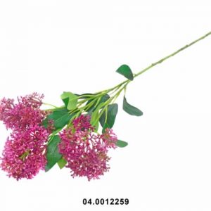 Flor Artificial - Rosa Bonito e elegante pé de flor artificial com aspeto e toque natural
