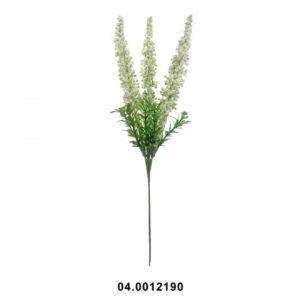 Pé de Flor – Branco Bonito e elegante pé de flor artificial com aspeto e toque natural