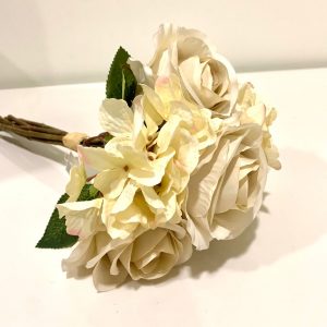 Ramo Flores Variadas - Bege Bonito Ramo de flores artificiais Aspeto e toque natural