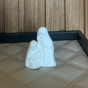 Gesso Perfumado – Sagrada Família Bonita e Perfumada Peça em Gesso