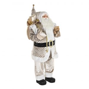 Pai Natal Champanhe - Grande Bonito Pai Natal de grandes Dimensões Em poliester e PVC
