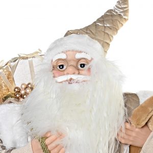 Pai Natal Champanhe – Médio Bonito Pai Natal de grandes Dimensões Em poliester e PVC