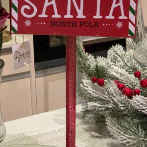 Caixa de Correio Natal - Metal Bonita peça de natal~ Caixa de correio em metal pintado