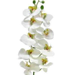 Pé de Flor – Orquídea 94 cms Bonito e elegante pé de flor artificial com aspeto e toque natural